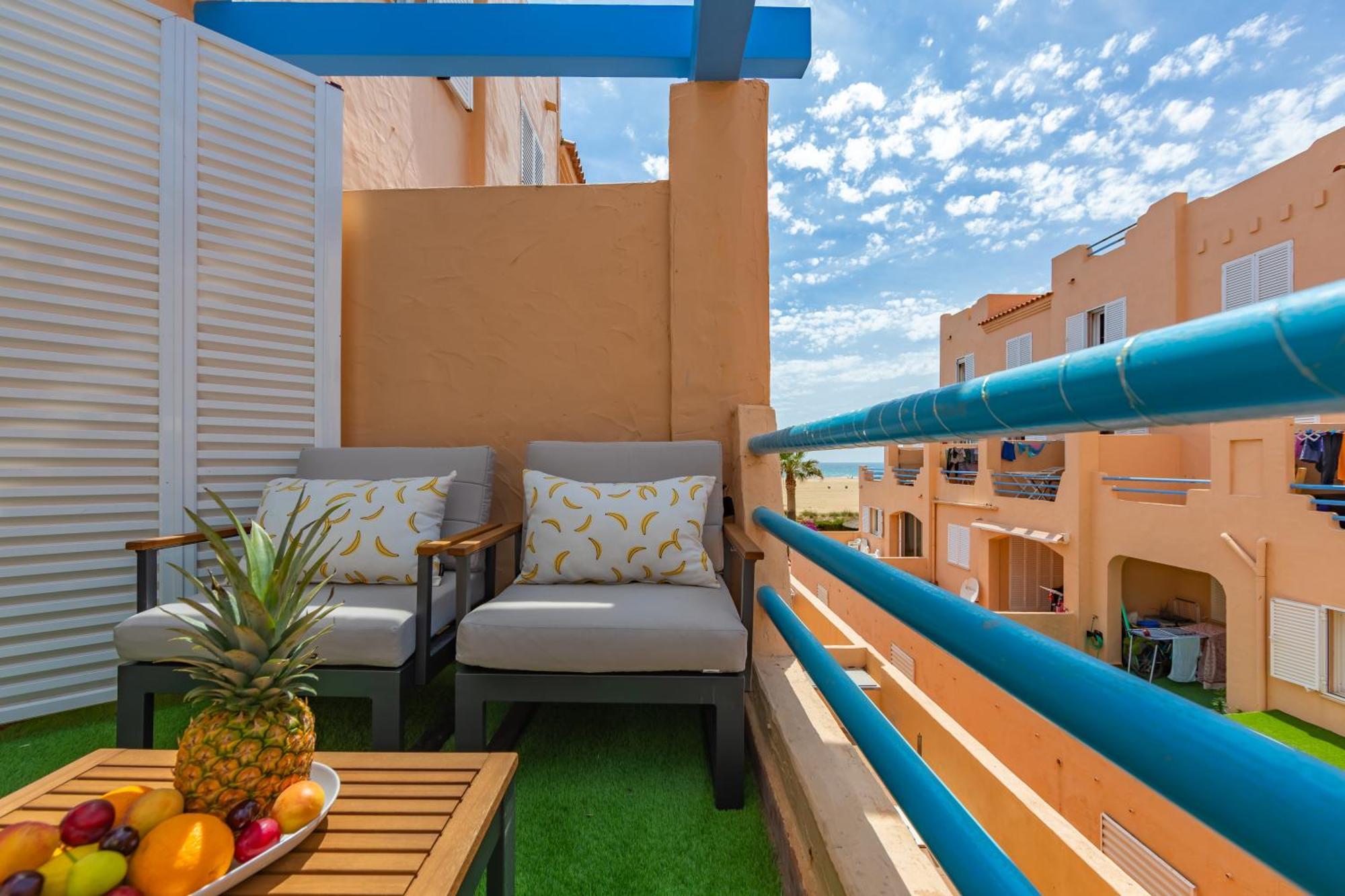 Beachfront, Pool, Terrace, Garage & Fibre Internet Tarifa Zewnętrze zdjęcie